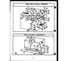 Caloric RVP397 lower oven electrical components (rvp397) (rvp399) diagram
