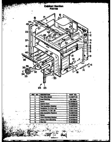 Cabinet section (fdu158)