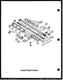 Control panel section (admic/p8554805s) (admic/p8592801s) (admic/p8592803s)