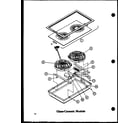 Amana CC5/P2727106S glass-ceramic module diagram