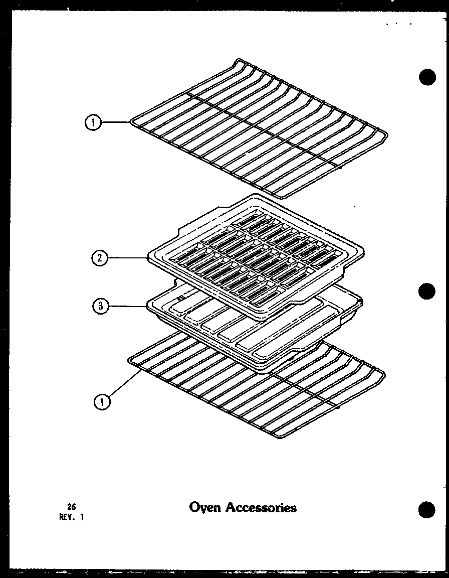 Oven accessories (admic/p8554805s) (admic/p8592801s) (admic/p8592803s)