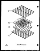 Oven accessories (admic/p8554805s) (admic/p8592801s) (admic/p8592803s)