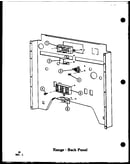 Range-back panel (admic/p8554805s) (admic/p8592801s) (admic/p8592803s)
