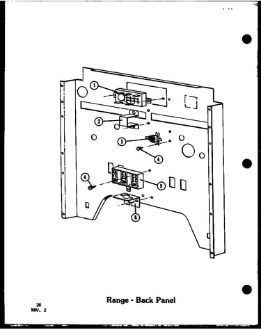 Range-back panel (admic/p8554805s) (admic/p8592801s) (admic/p8592803s)