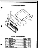 Storage drawer assembly