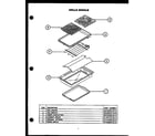 Modern Maid FDU185 grille module diagram