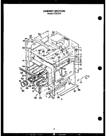 Cabinet section