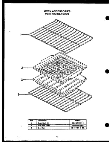Oven accessories