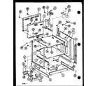 Amana ARE650/P8577205S oven cabinet diagram