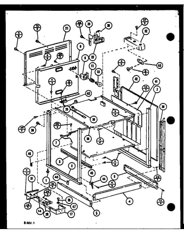 Oven cabinet