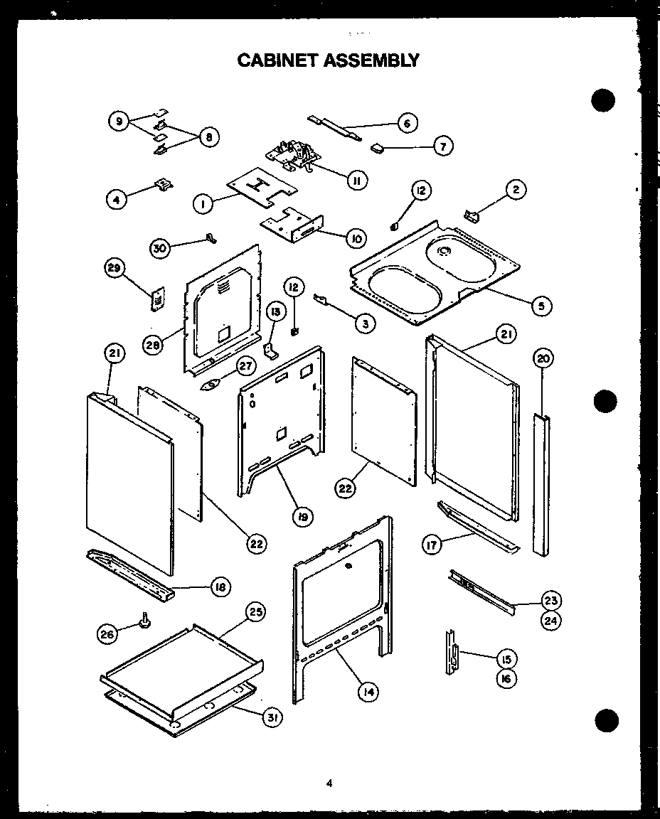Cabinet assembly (ekt-396)