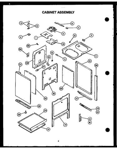 Cabinet assembly (ekt-396)