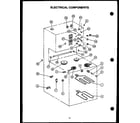Caloric EKT-396 electrical components (ekt-396) diagram