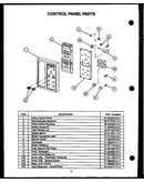 Control panel parts (ekt-396)