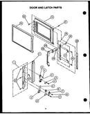 Door and latch parts (ekt-396)