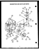 Magnetron and air flow parts (ekt-396)