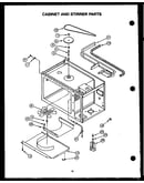 Cabinet and stirrer parts (ekt-396)