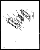 Glass oven door