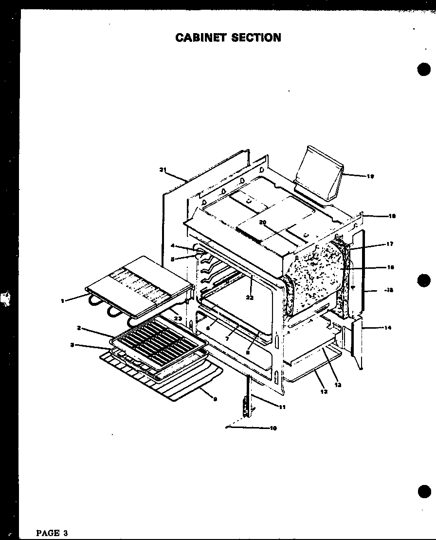 CABINET SECTION (ACU-514) (CCU-514) (HCU-514) (WCU-514) (ACU-516) (CCU-516) (HCU-516) (WCU-516) (AEU-516) (CEU-516) (HEU-516) (WEU-516)