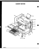 Cabinet section (acu-514) (ccu-514) (hcu-514) (wcu-514) (acu-516) (ccu-516) (hcu-516) (wcu-516) (aeu-516) (ceu-516) (heu-516) (weu-516)
