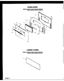 Oven door (acu-516) (ccu-516) (hcu-516) (wcu-516) (aeu-516) (ceu-516) (heu-516) (weu-516)