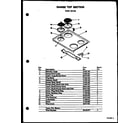 Modern Maid QDU-858C range top section (qdu-858) diagram