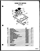 Range top section (qdu-858)