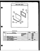 Oven door parts (ehc312) (ejc312)