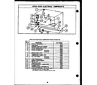 Caloric EHC335 upper oven electrical components (ehc394) (ejc394) diagram