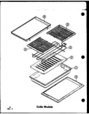 Grille module (cc-6/p27271-6s) (cc-6/p27271-11s)