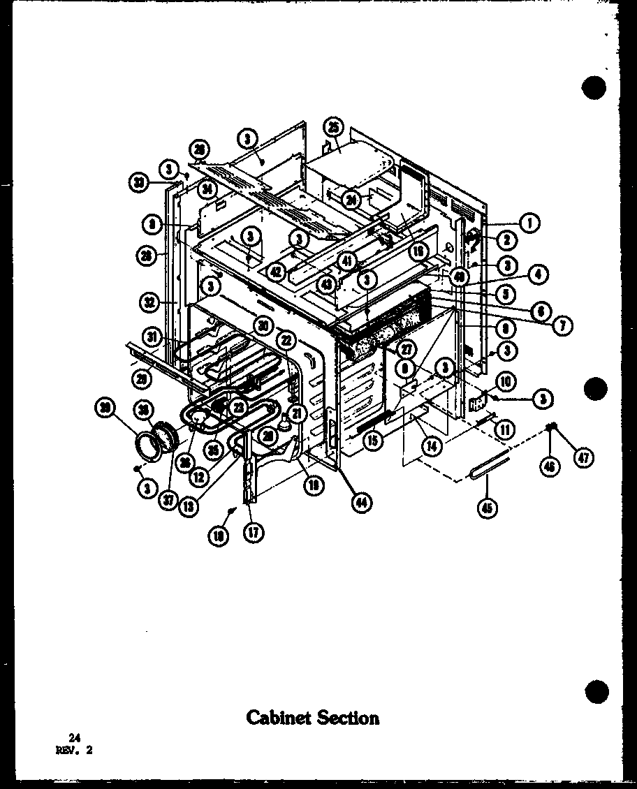 CABINET ASSEMBLY (ADM-1B/P85548-2S) (ADM-1B/P85548-3S) (ADM-1B/P85548-4S)