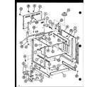 Amana ARR-412/P85312-12S cabinet parts diagram
