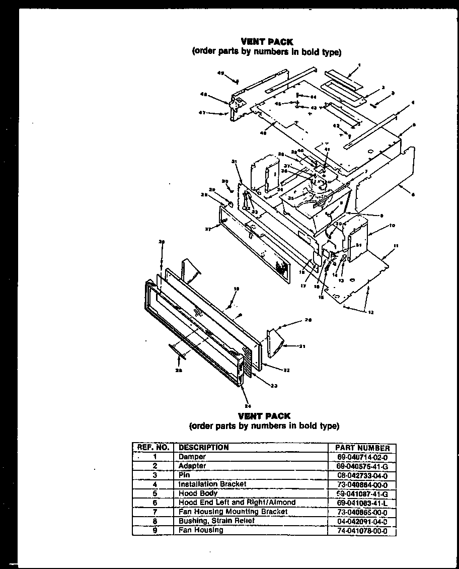 VENT PACK