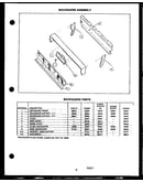 Backguard parts (ehs112) (ehs267) (ejs335) (ehs312) (ehs340) (ehs341) (ehs343)