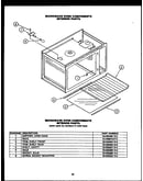 Microwave oven components interior parts (eks396)