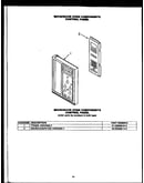 Microwave oven components controlpanel (eks396)