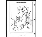 Caloric ESS357 lower oven cabinet assembly (ess341) (ess343) (ess345) (ess347) (ess349) (ess356) (ess38) (ess394) (ess397) (ess357) diagram