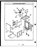 Lower oven cabinet assembly (ess341) (ess343) (ess345) (ess347) (ess349) (ess356) (ess38) (ess394) (ess397) (ess357)