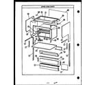 Caloric ESS356 upper oven parts (ess394) (ess397) diagram
