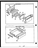 Oven door parts (ess341) (ess343) (ess345) (ess347) (ess349) (ess356) (ess38) (ess394) (ess397) (ess357)