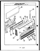 Control panel parts (ess345) (ess347) (ess349) (ess356) (ess357)