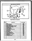 Upper electrical components