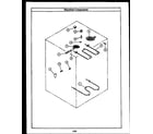 Caloric EKS395 electrical components diagram