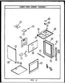 Lower oven cabinetassembly