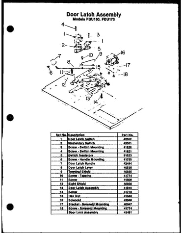 Door latch assembly