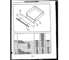 Modern Maid SBE26AAOCP storage drawer assembly (gbe24fc) (sbe24fc) (gbe26da) (sbe26da) (gbe26dc) (sbe26dc) (gbe26fc) (sbe26fc) (gbe26gc) (sbe26gc) (gbe26db) (sbe26db) (gbe26eb) (sbe26eb) (gbe26fb) (sbe26fb) (gbe56fb) (sbe56fb) (gbc26ck) (sbc26ck) diagram