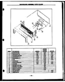 Backguard assembly with clock (gbe24fc) (sbe24fc) (gbe26da) (sbe26da) (gbe26dc) (sbe26dc) (gbe26db) (sbe26db)