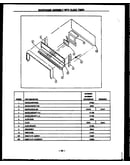 Backguard assembly with clock timer (gbe26fc) (sbe26fc) (gbe26fcod) (sbe26fcod) (gbe26gc) (sbe26gc) (gbe26fb) (sbe26fb)
