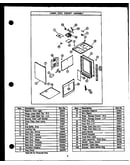 Lower oven cabinet assembly