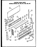 Control panel parts (est356) (est357) (est380) (est381) (est385) (est386) (est387)